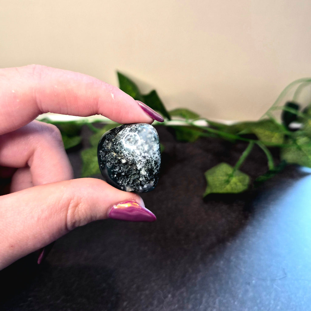 Moss Agate Tumble (medium)