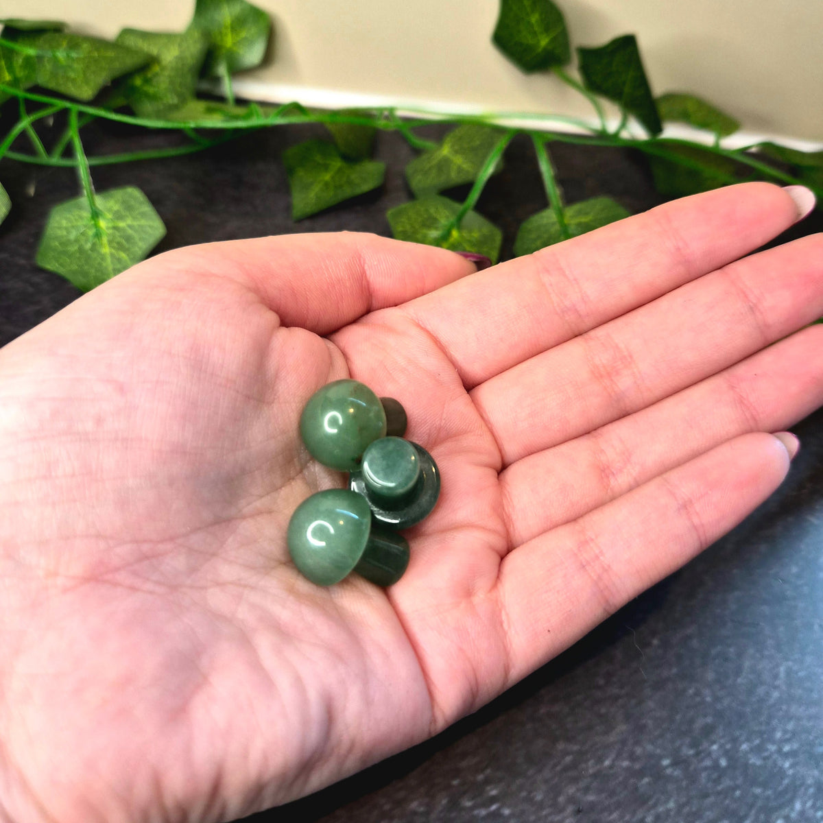 Green Aventurine Mini Mushroom