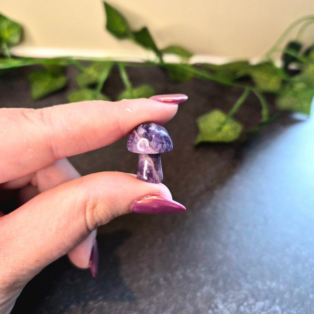 Amethyst Mini Mushroom