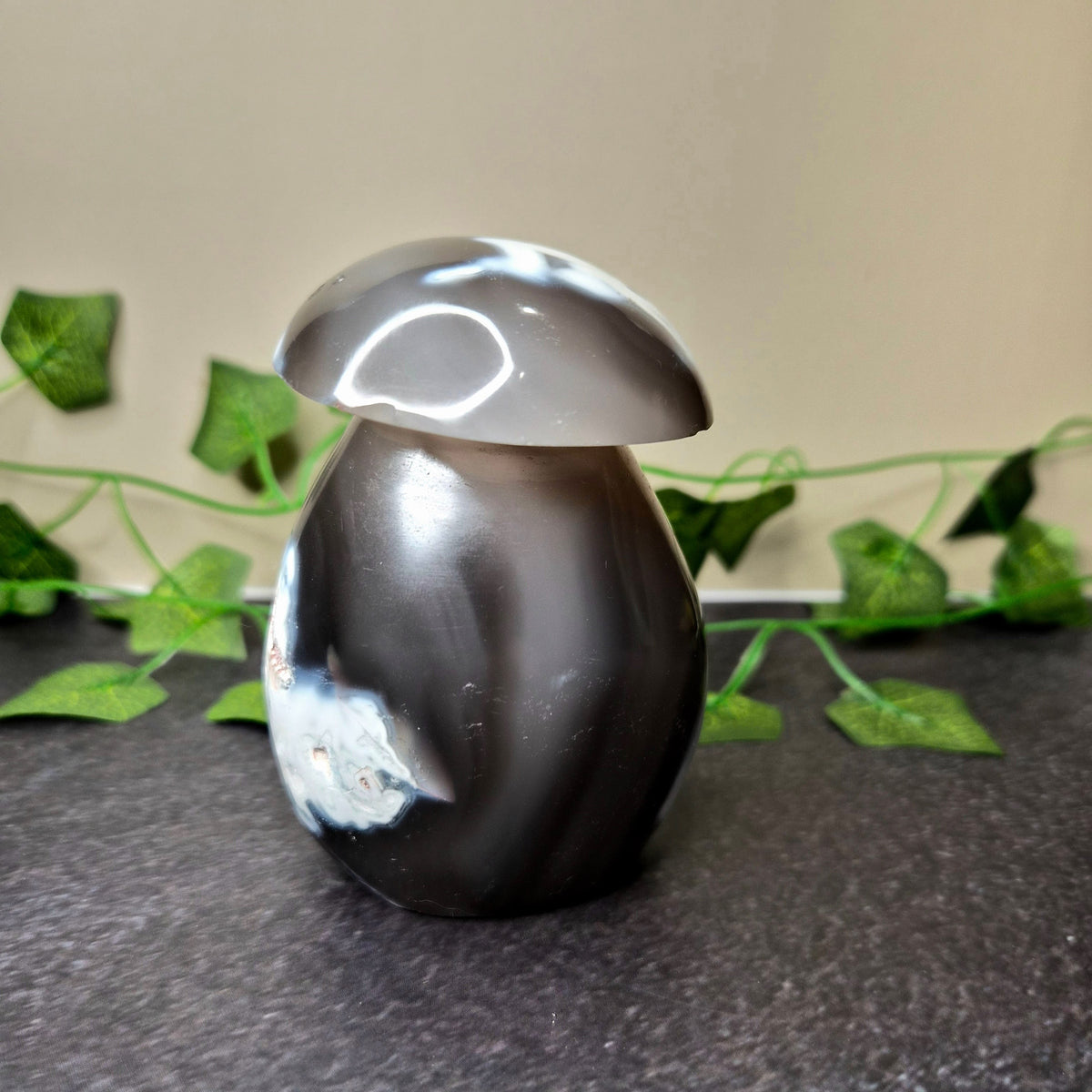 Orca Agate Mushroom
