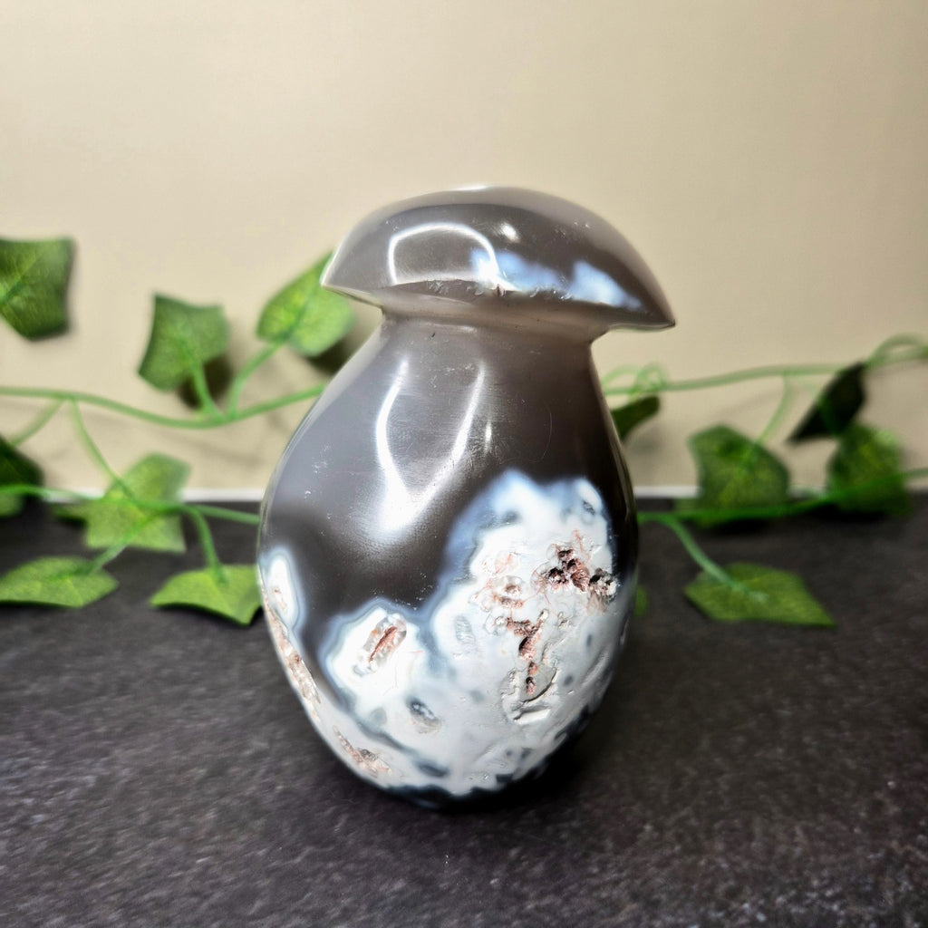 Orca Agate Mushroom