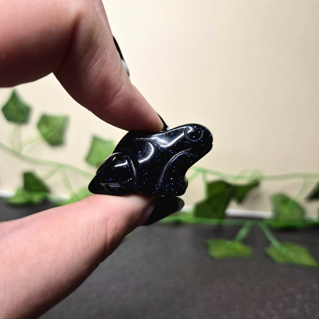 Blue Goldstone Frog