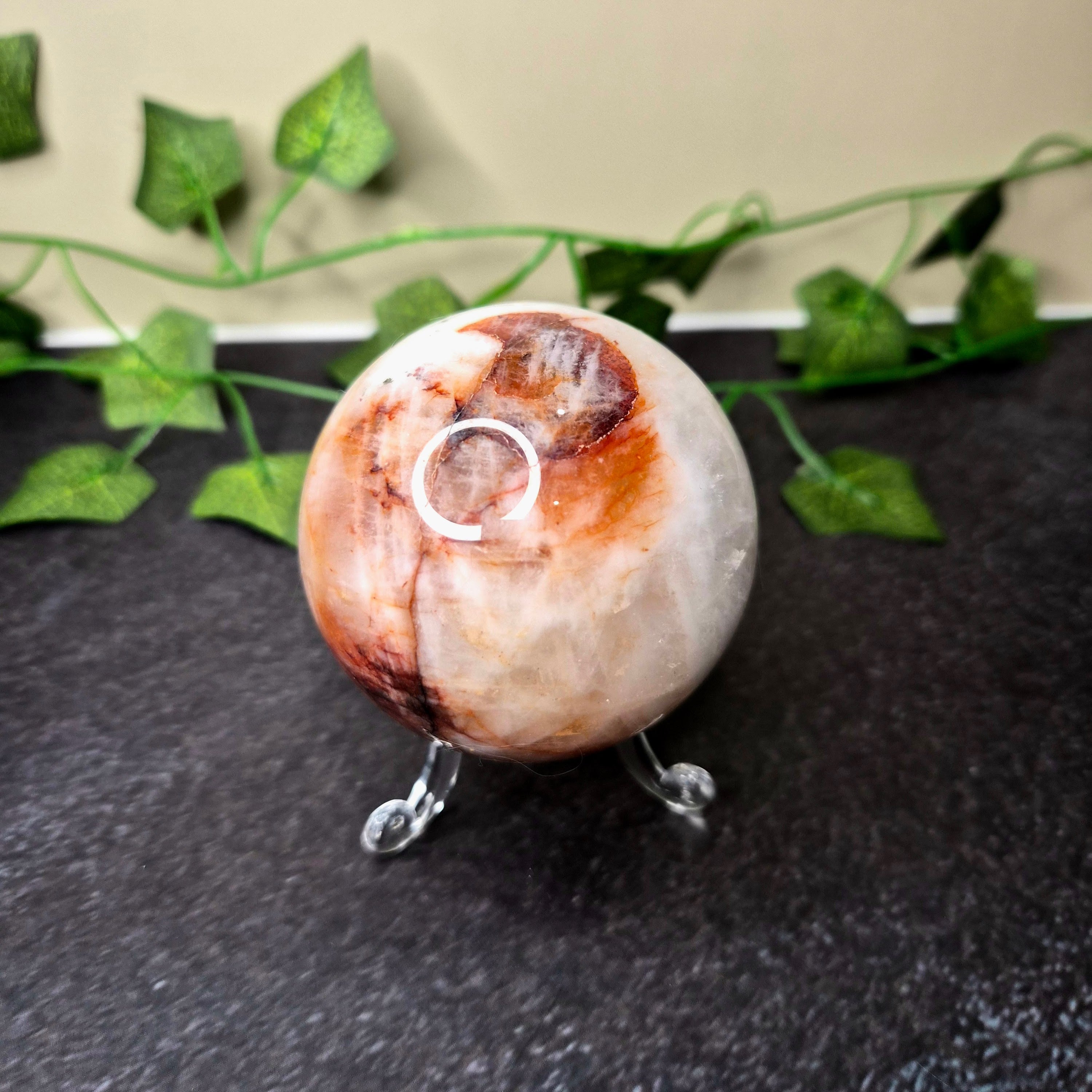 Fire Quartz Sphere
