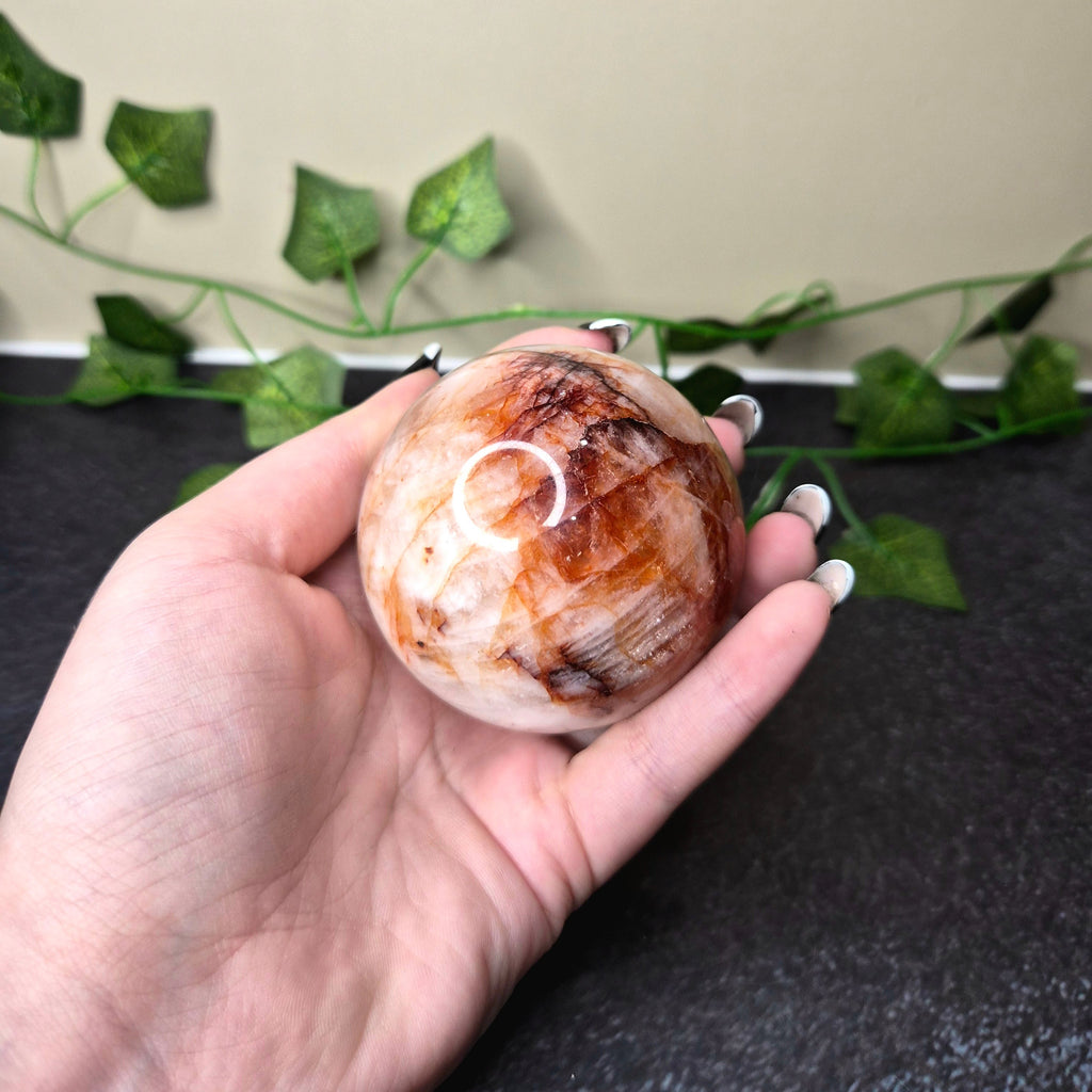Fire Quartz Sphere