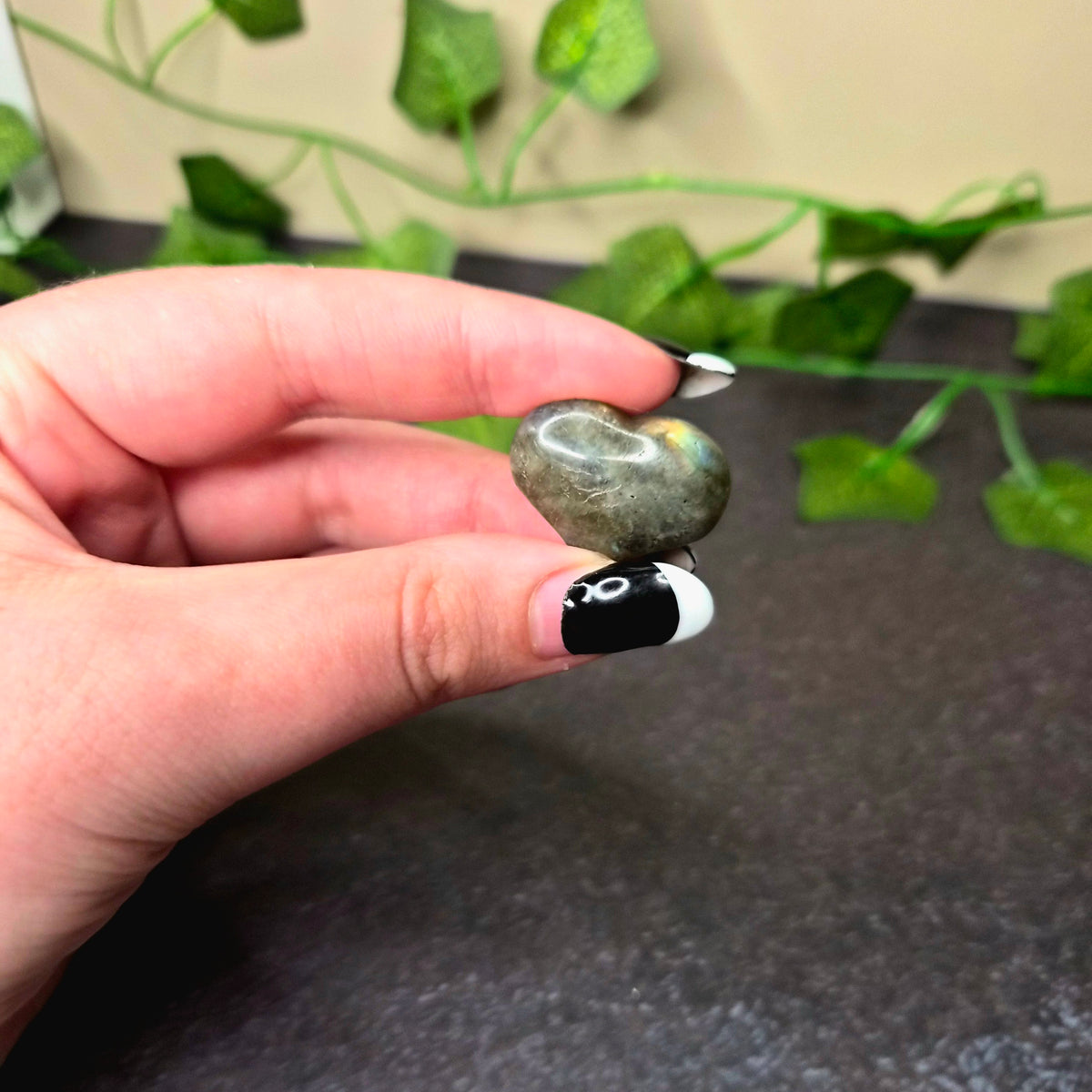 Labradorite Cupid Heart