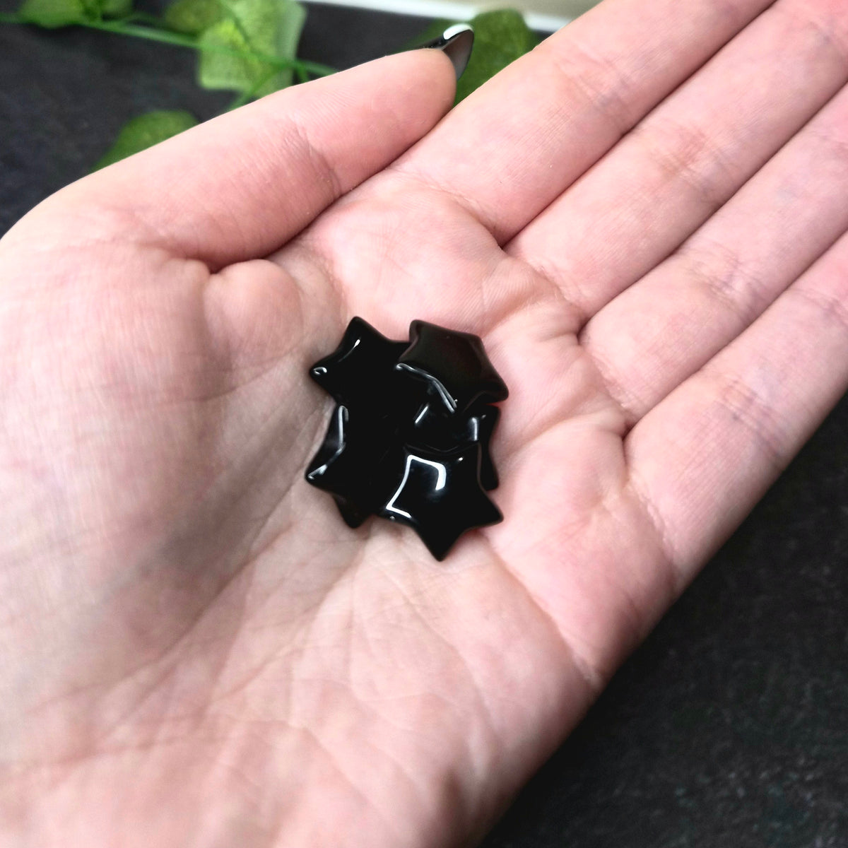 Black Obsidian Mini Star