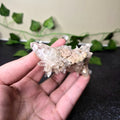 Pink Lemurian Quartz Cluster
