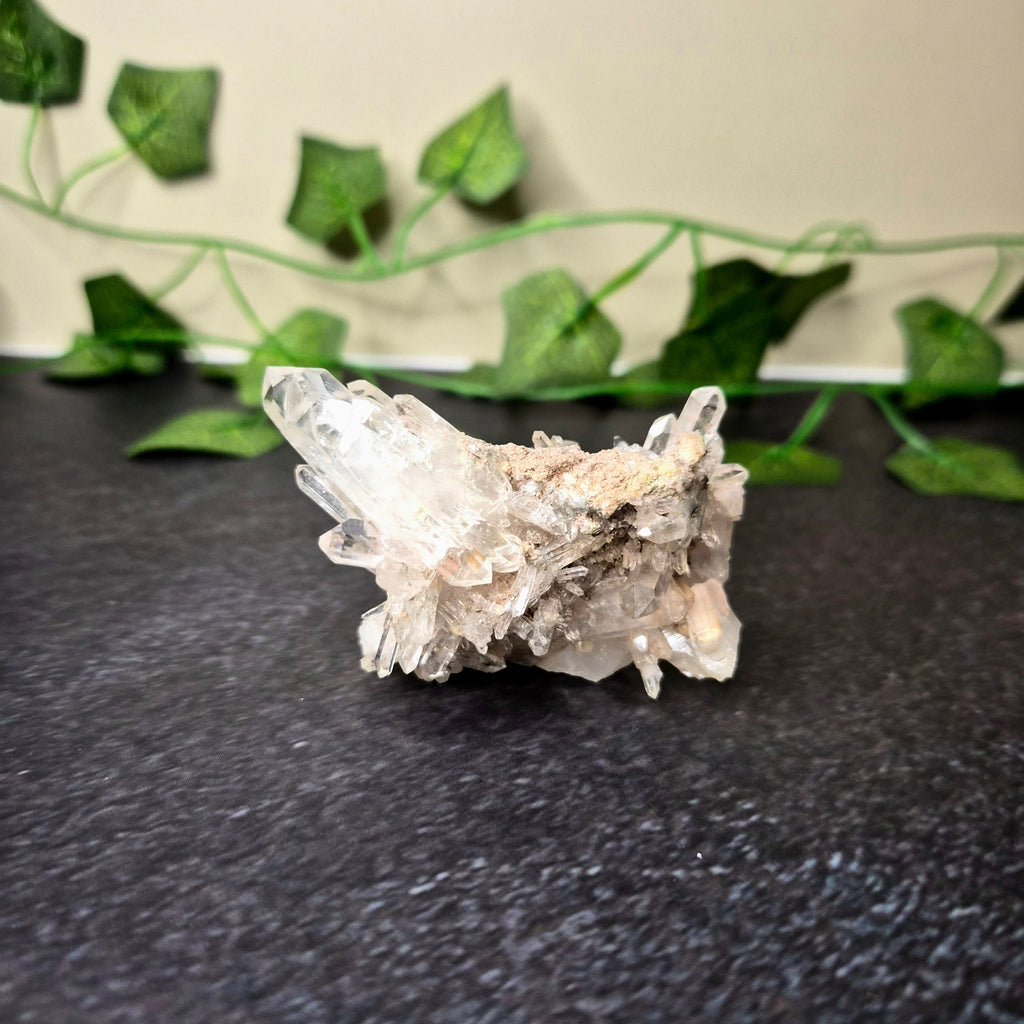 Pink Lemurian Quartz Cluster