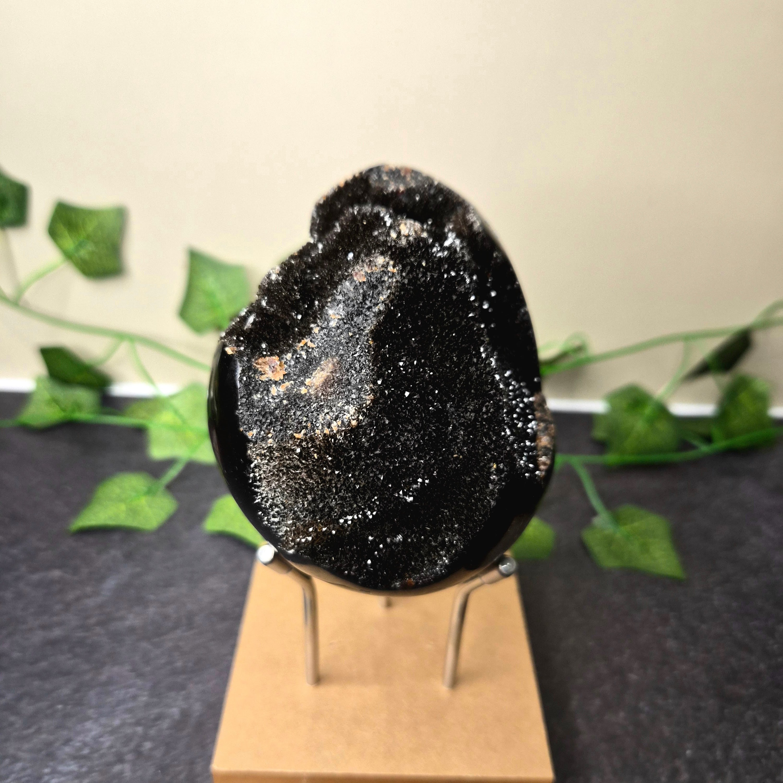 Druzy Septarian Egg