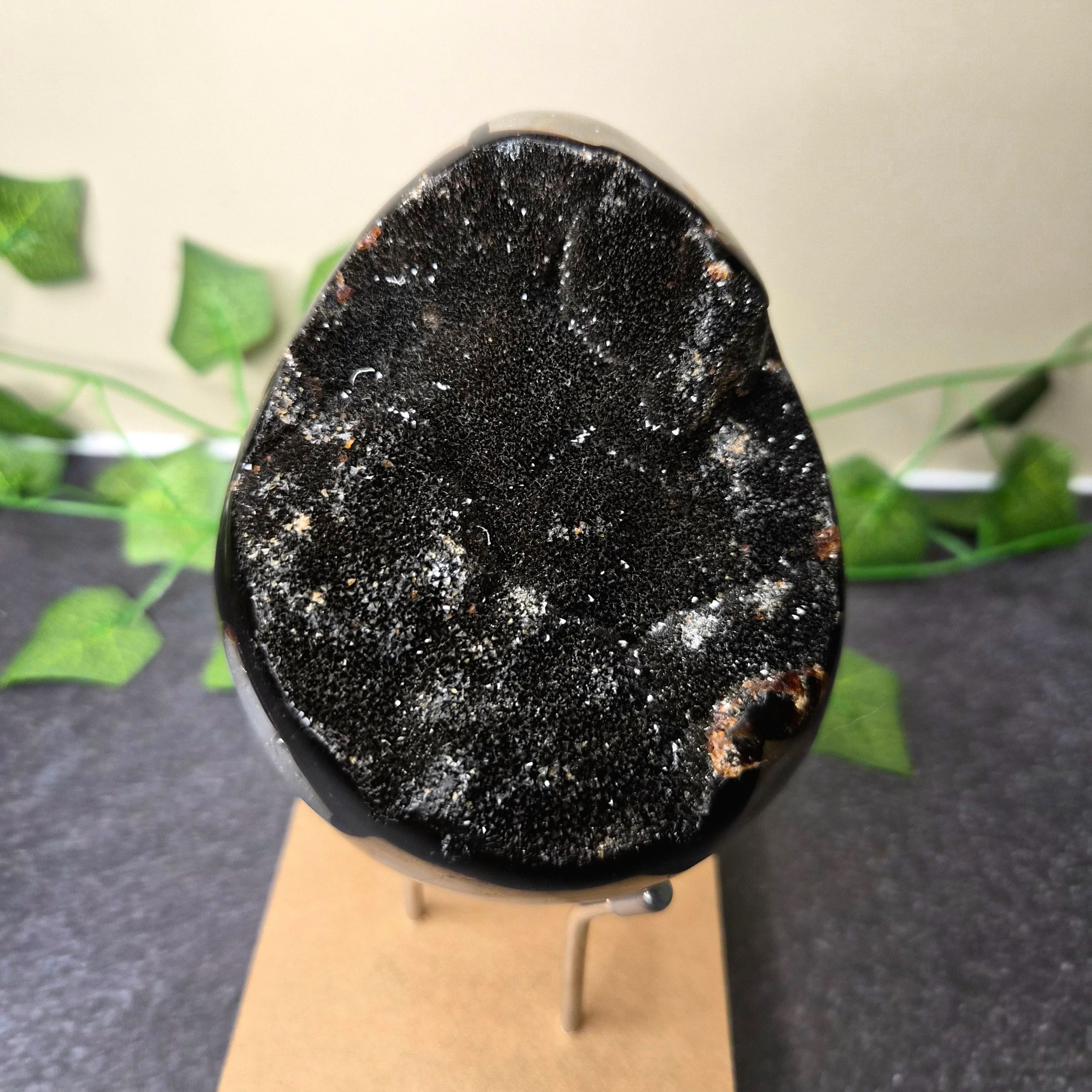 Druzy Septarian Egg