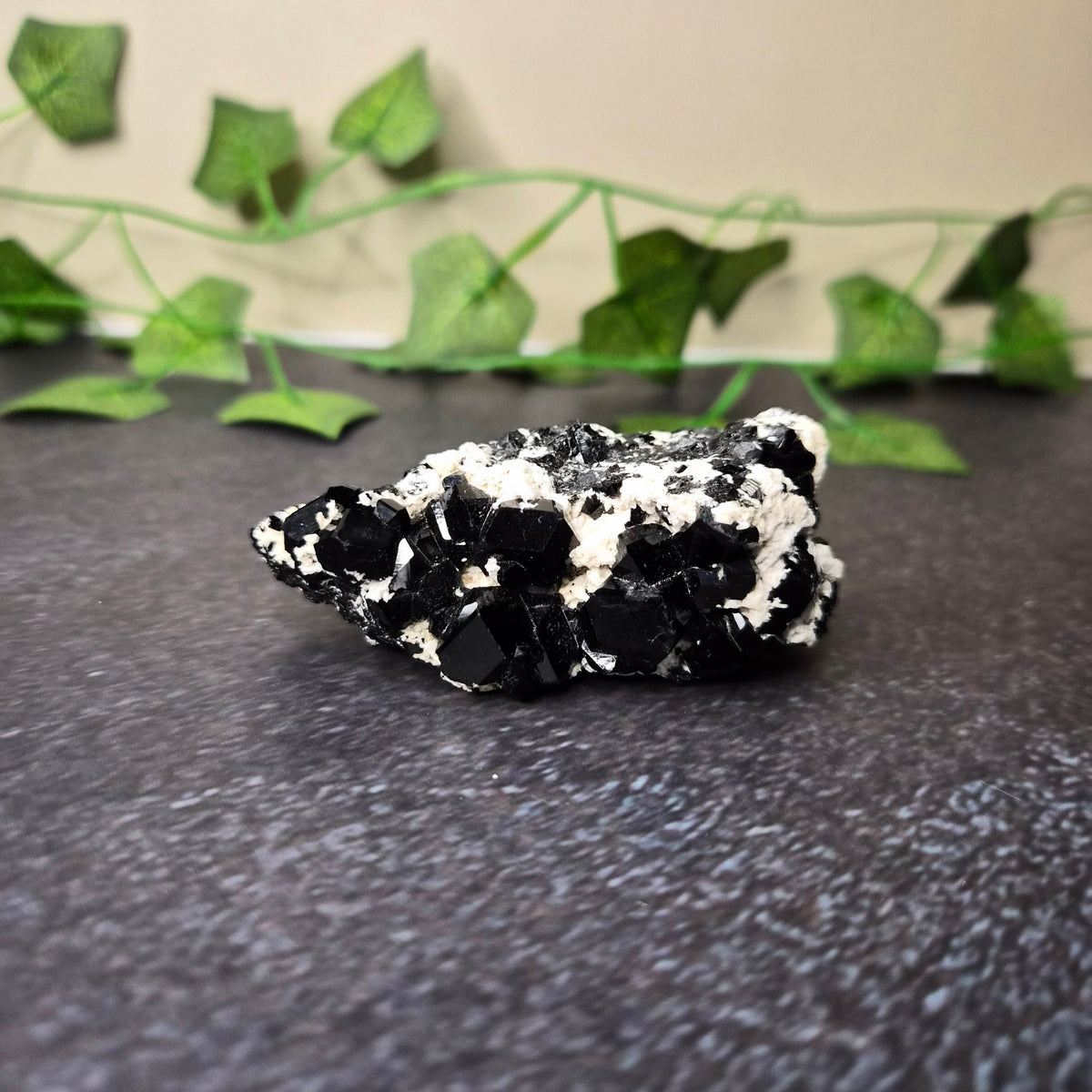 Black Tourmaline Cluster