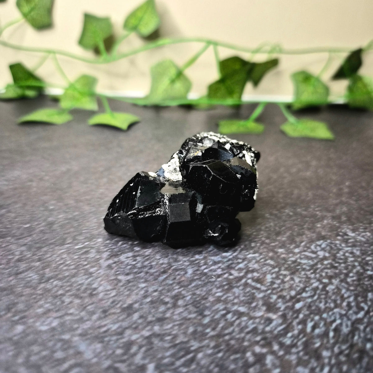 Black Tourmaline Cluster