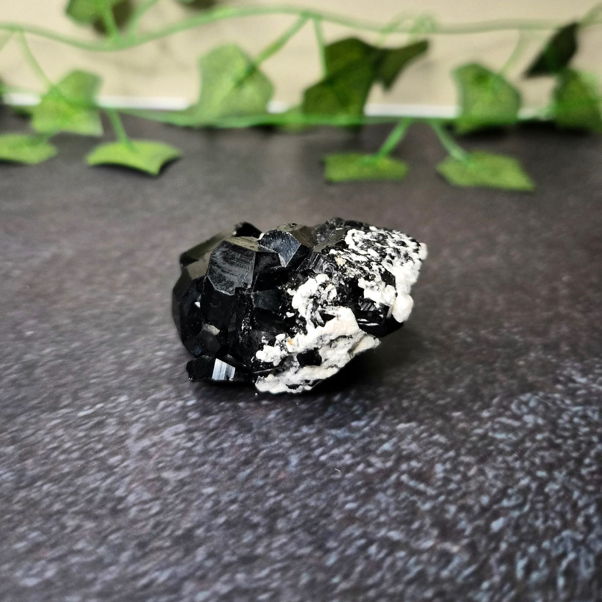 Black Tourmaline Cluster